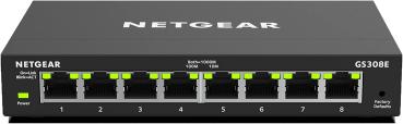 Netgear GS308E-100PES 8-Port Switch - smart managed plus